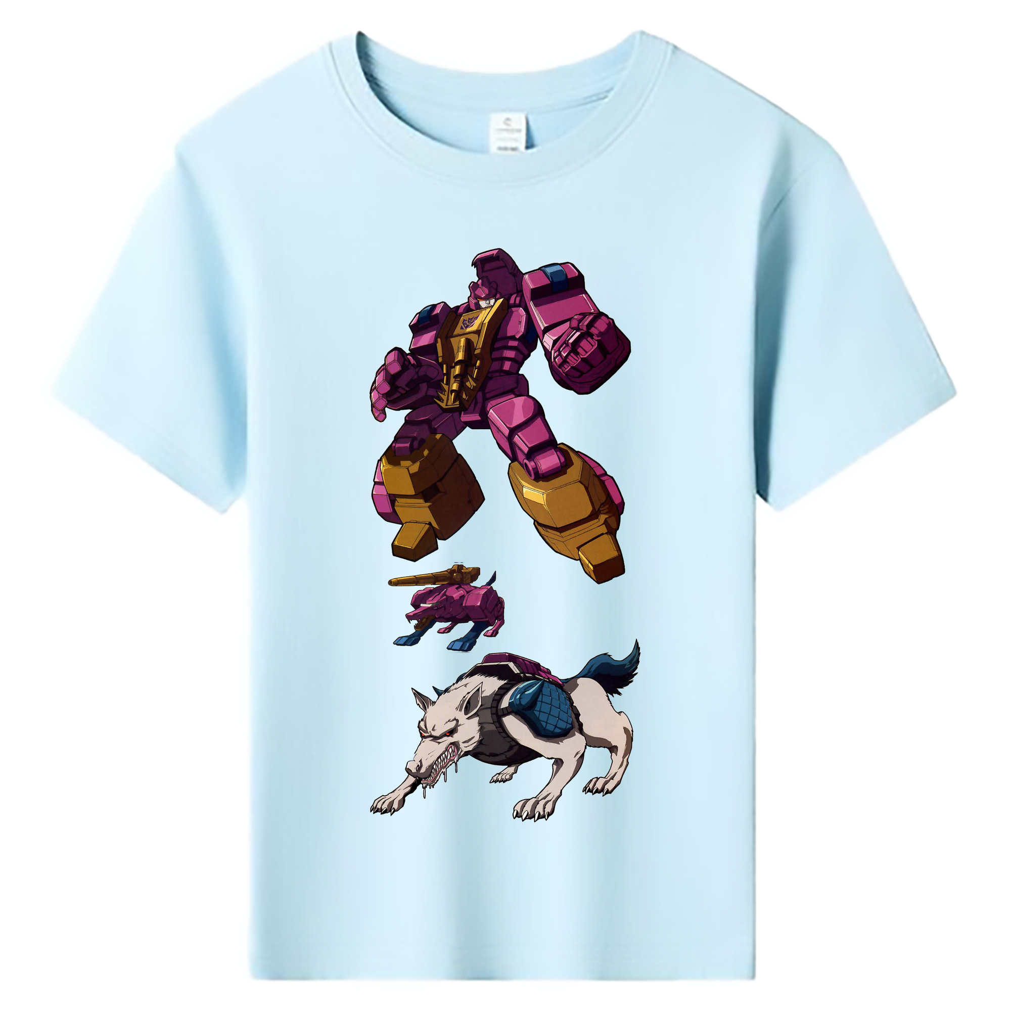 （画像用）  綿100％キッズTシャツ（フロントプリント）